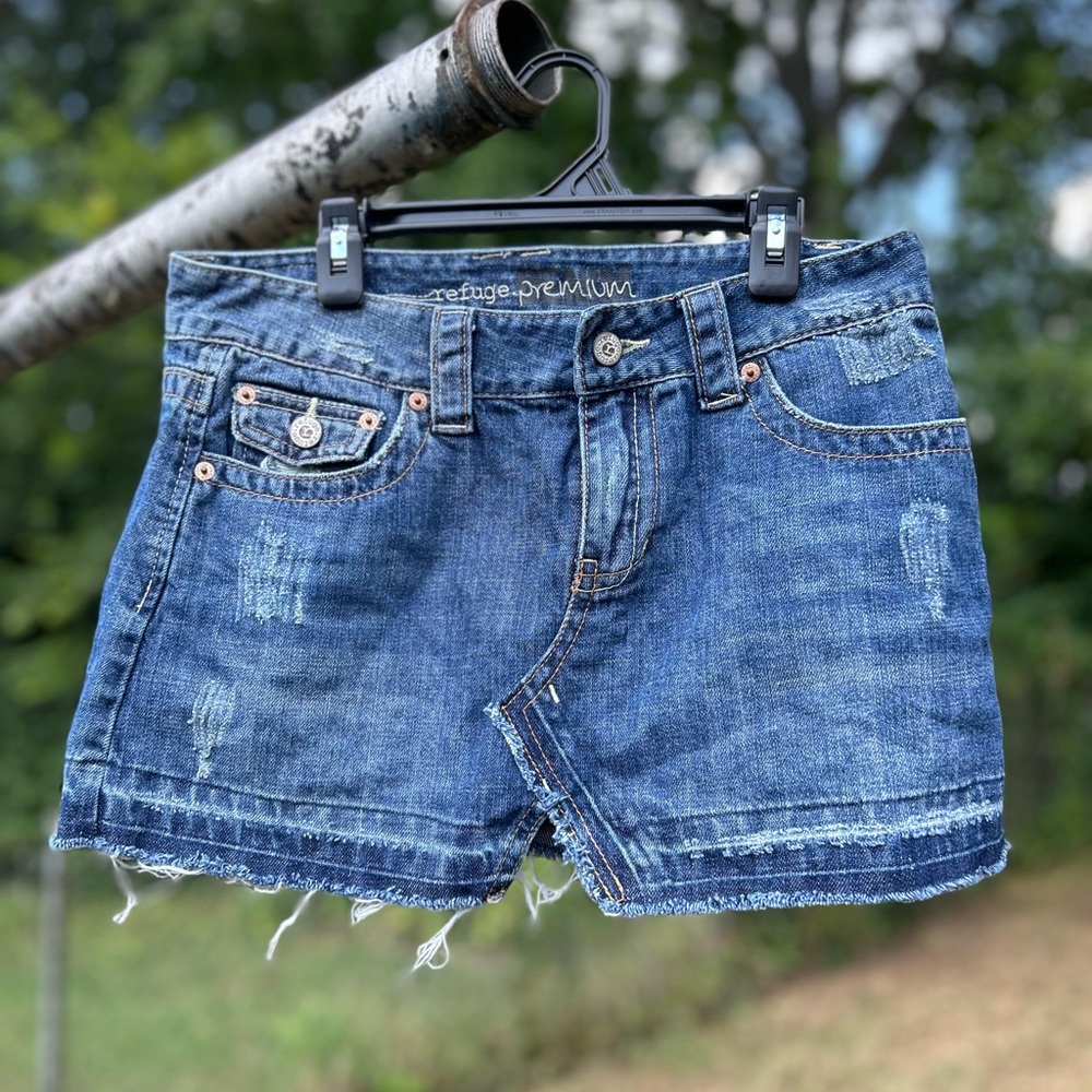 Blue Refuge Premium Denim Women Skirt